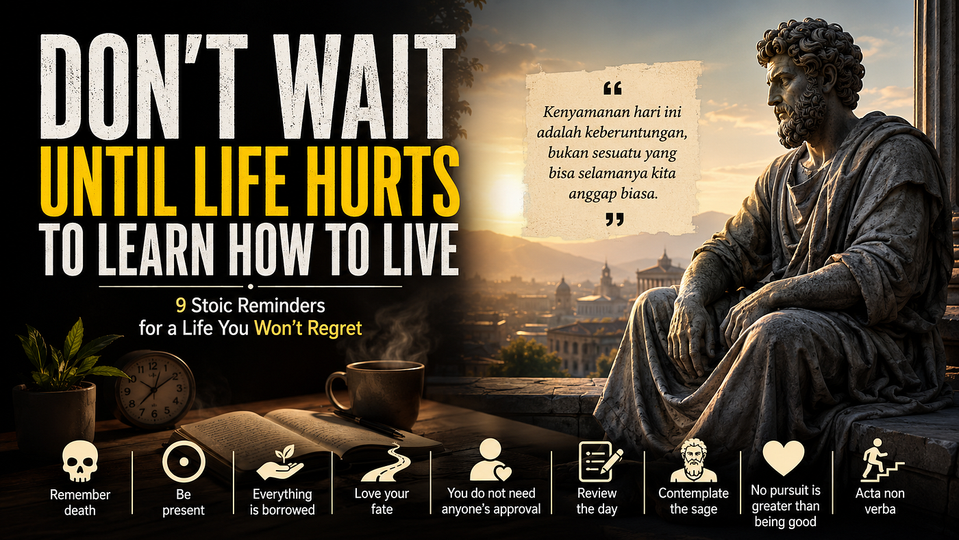 Don’t Wait Until Life Hurts to Learn How to Live