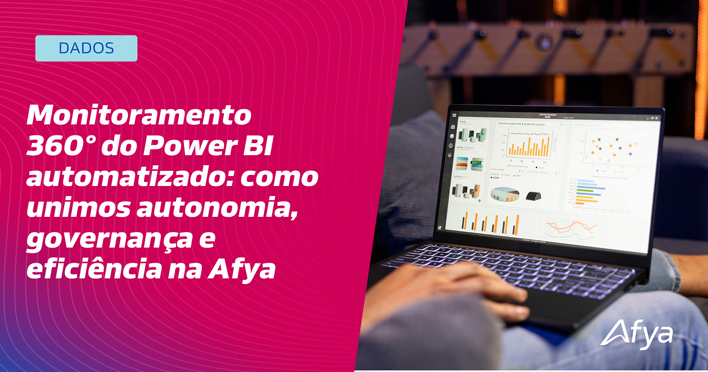 Monitoramento 360° do Power BI automatizado: como unimos autonomia, governança e eficiência na Afya