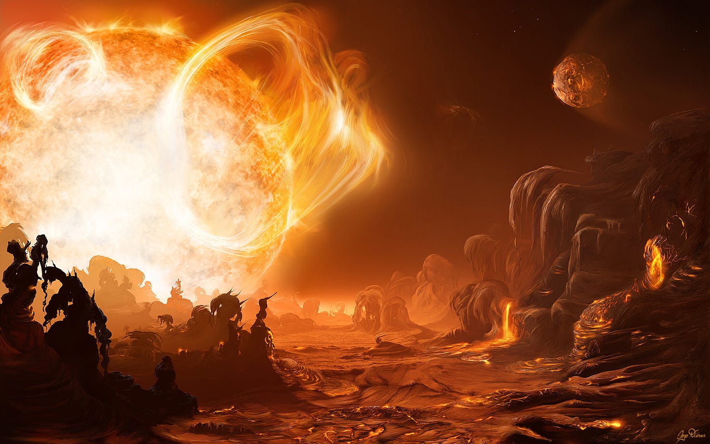 Un altro giorno infuocato su Gliese 876d