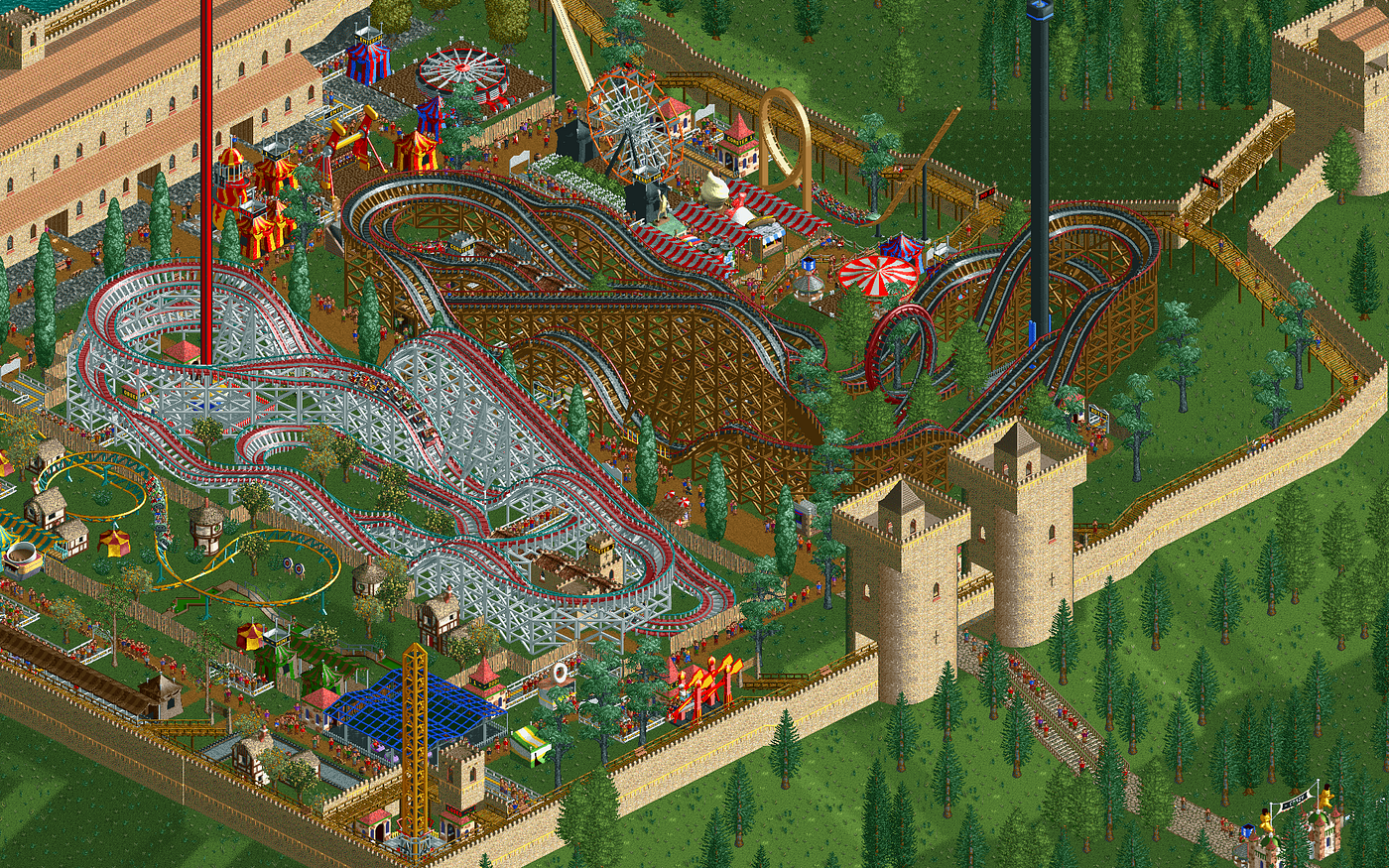 A big interview with Chris Sawyer, the creator of RollerCoaster Tycoon