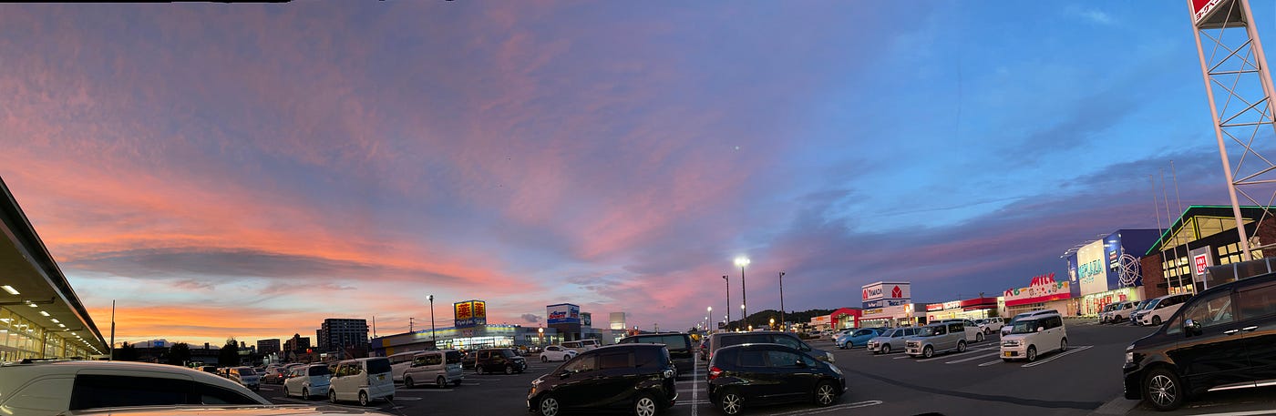 夕焼けは素敵ですね🌟