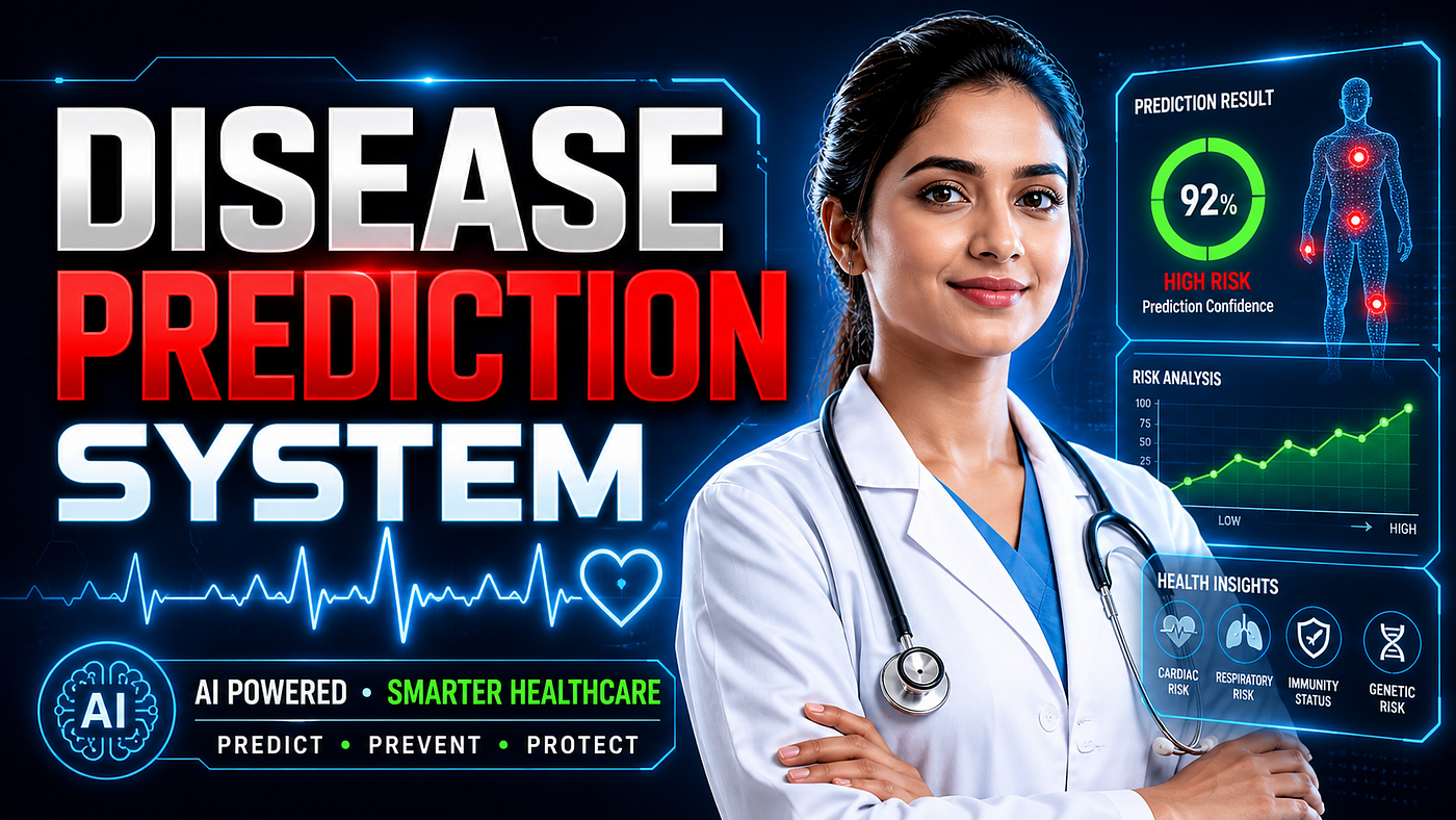 Disease Prediction System Using Machine Learning: Source Code, Report, PPT & Final-Year Guide