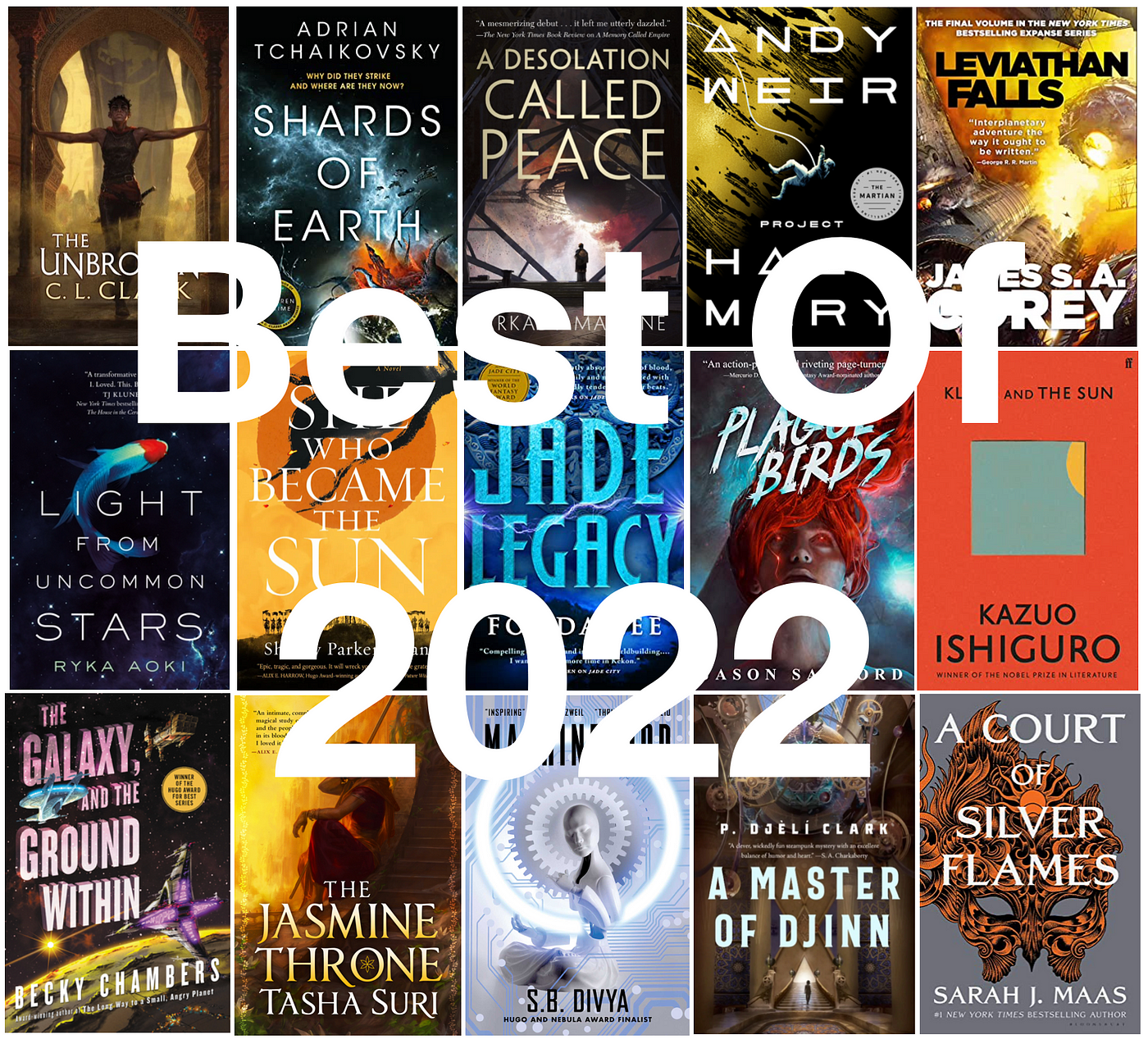 The best science fiction & fantasy books of 2022