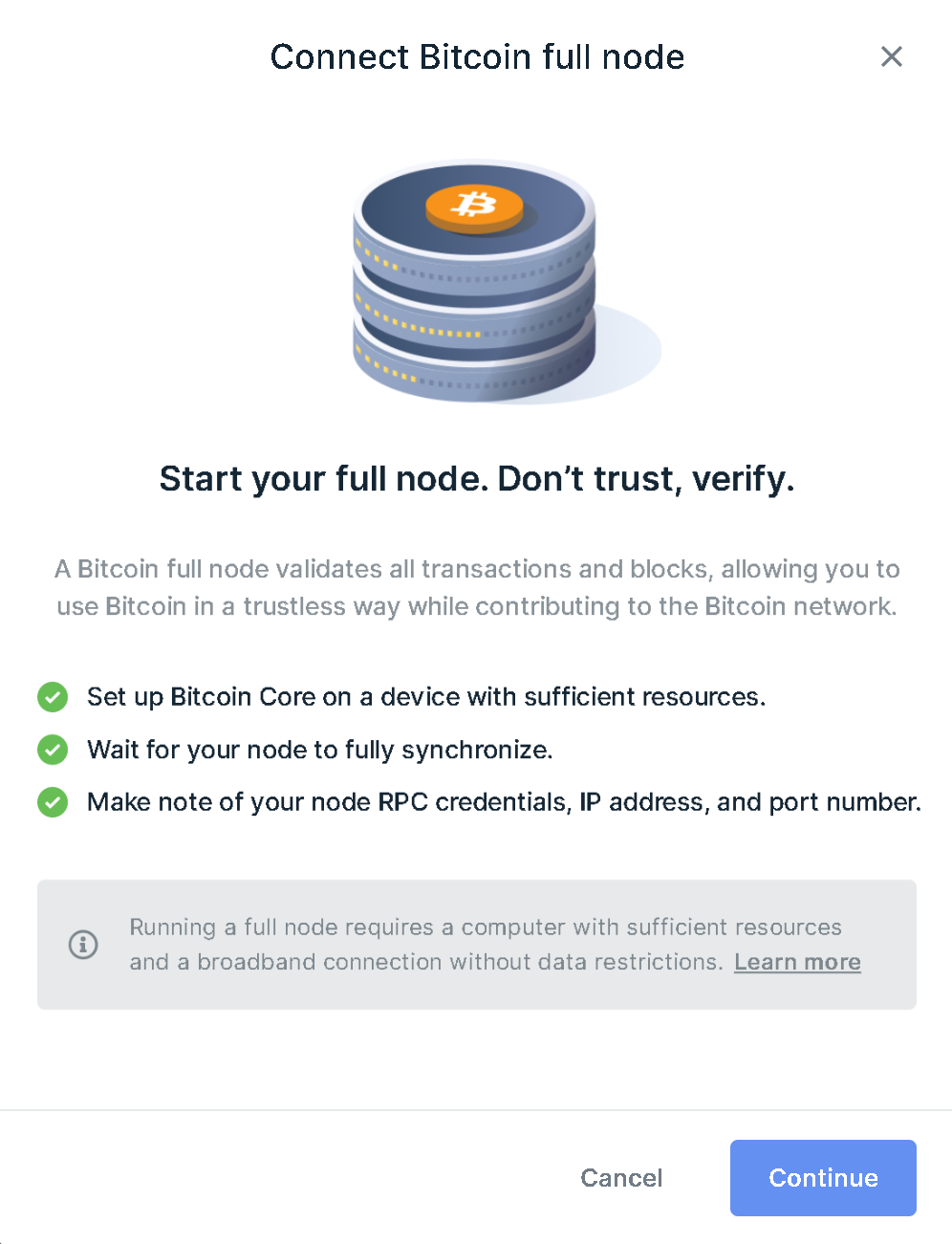 How to set up a Ledger and connect it to a Bitcoin full node in Ledger Live  | by Raymond Durk | Medium