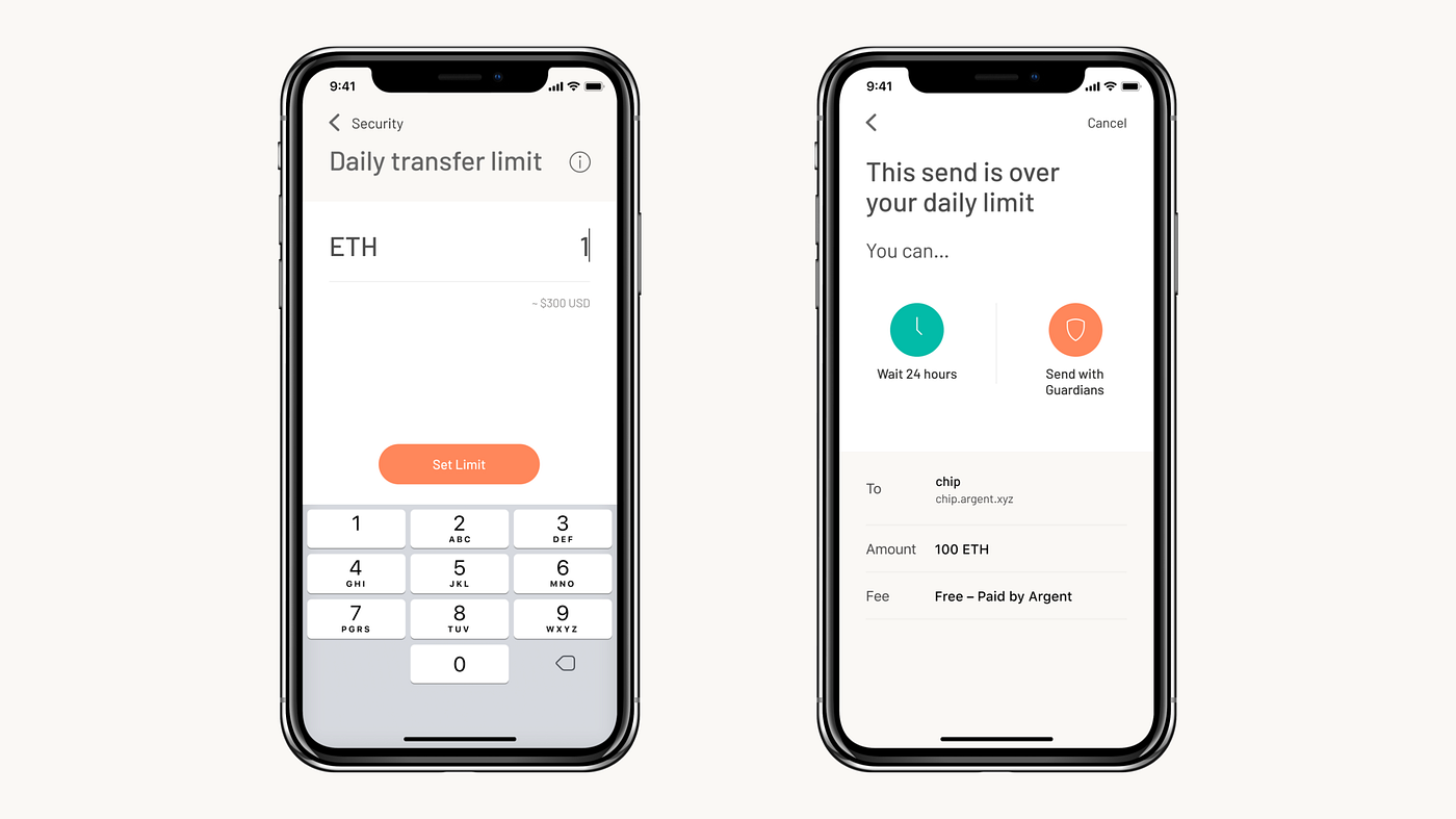 A new era for crypto security. Unprecedented protection for your… | by  Itamar Lesuisse | Argent | Medium