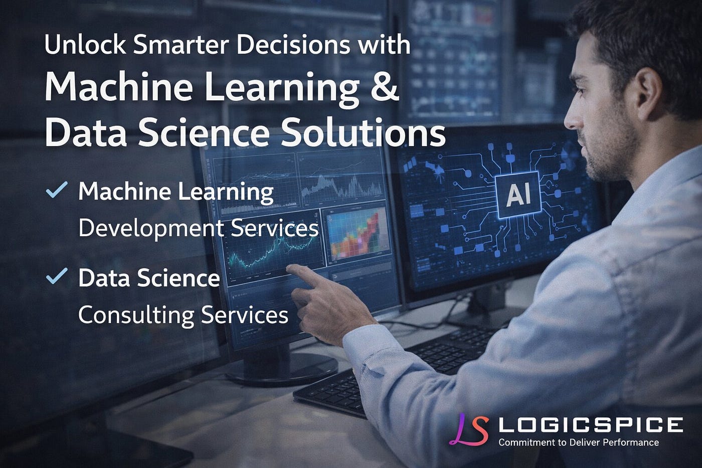 Unlock Smarter Decisions with Machine Learning & Data Science Solutions