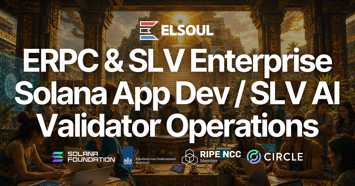 ERPC Enterprise & SLV Enterprise — A Direct Line for Solana RPC, Validator Operations, and SLV AI…