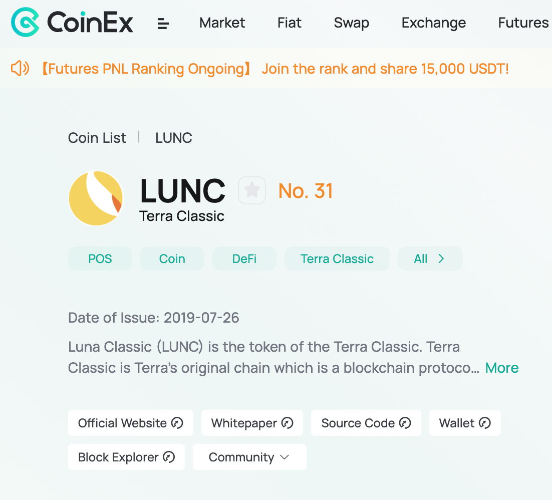 LUNC Surged: Could Terra Stage a Comeback? | by CoinEx | Medium