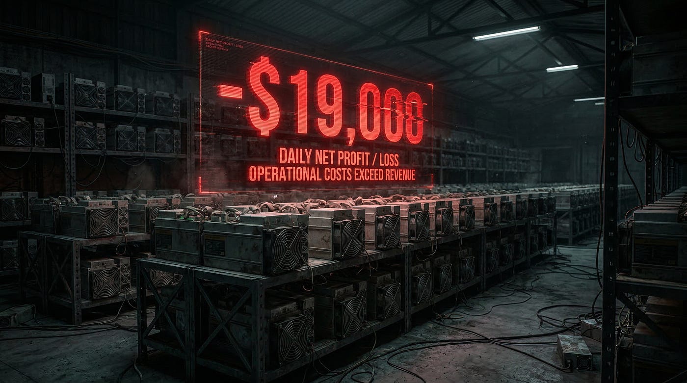 Losing $19,000 per Bitcoin Mined?