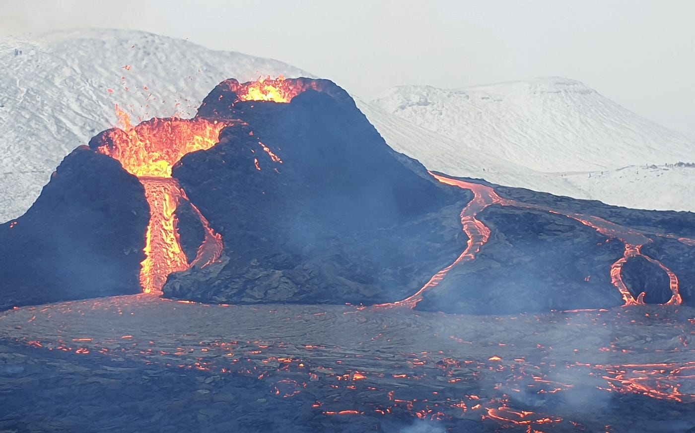 Land of Ice and Fire — Iceland's Newest Volcano Erupts | by Linda