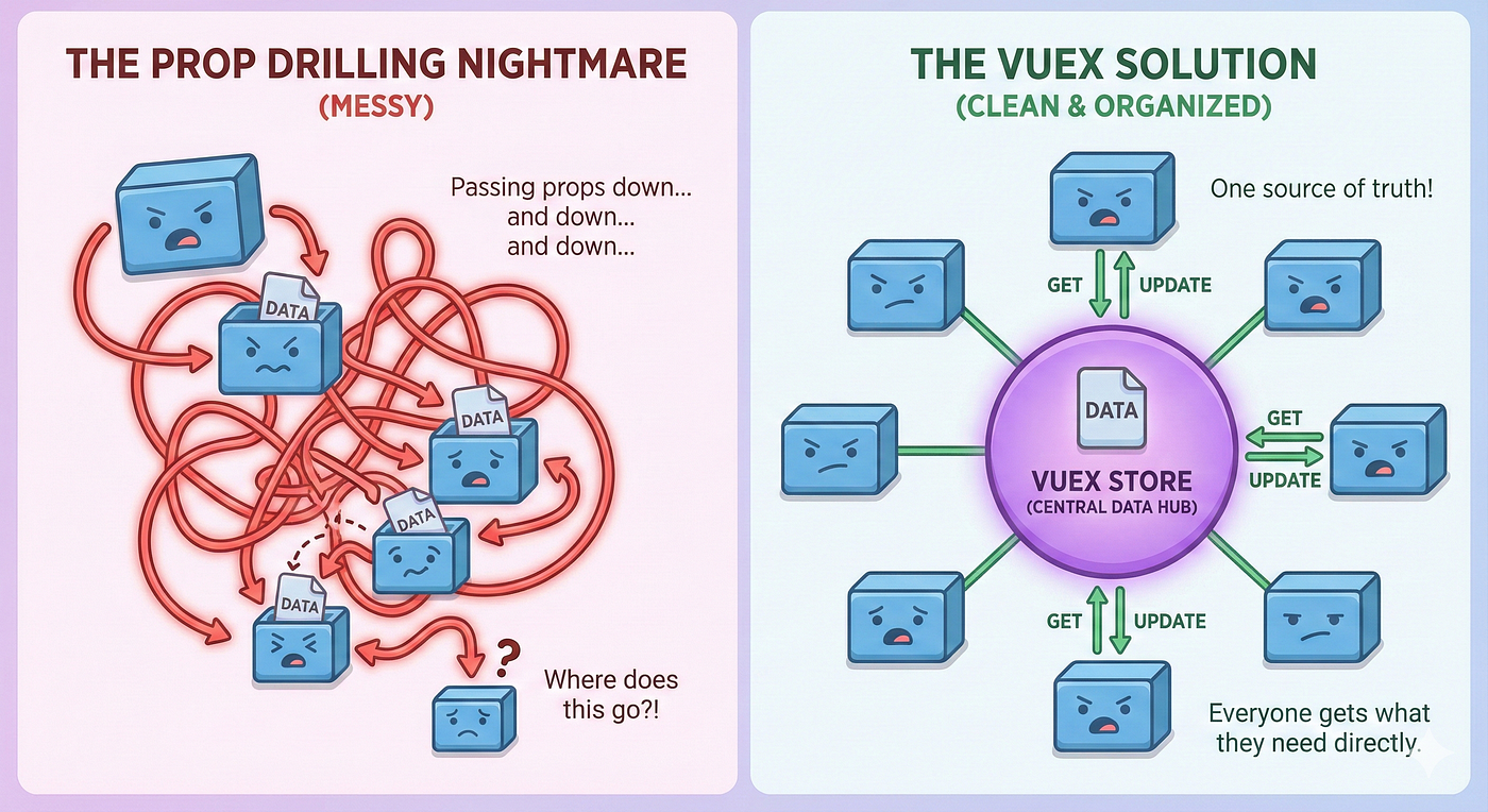 Vuex Explained: A Practical, Real-World Guide to State Management in Vue