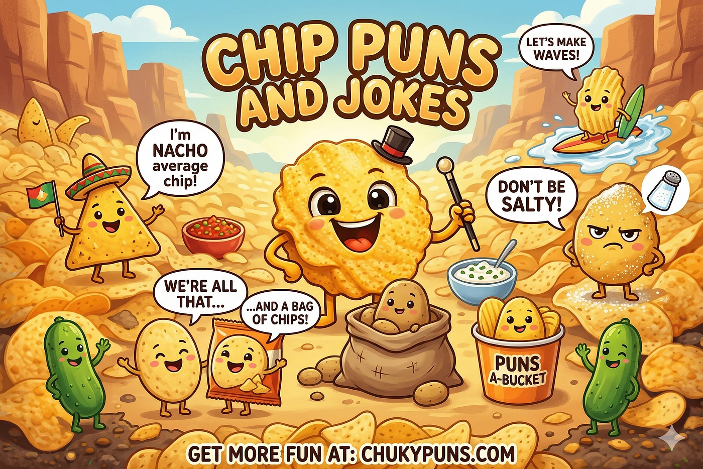 Crispy Laughs: The Funniest Chip Puns and Jokes You’ll Ever Read 😂