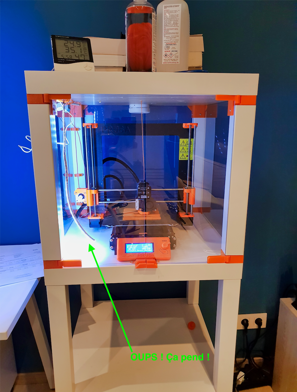 Créer un enclos pour son imprimante 3D pas cher, by Benjamin Blampain