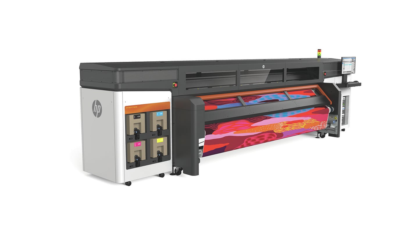 HP Stitch S1000 Dye Sublimation Printer: High-Speed Textile Printing for Industrial Production