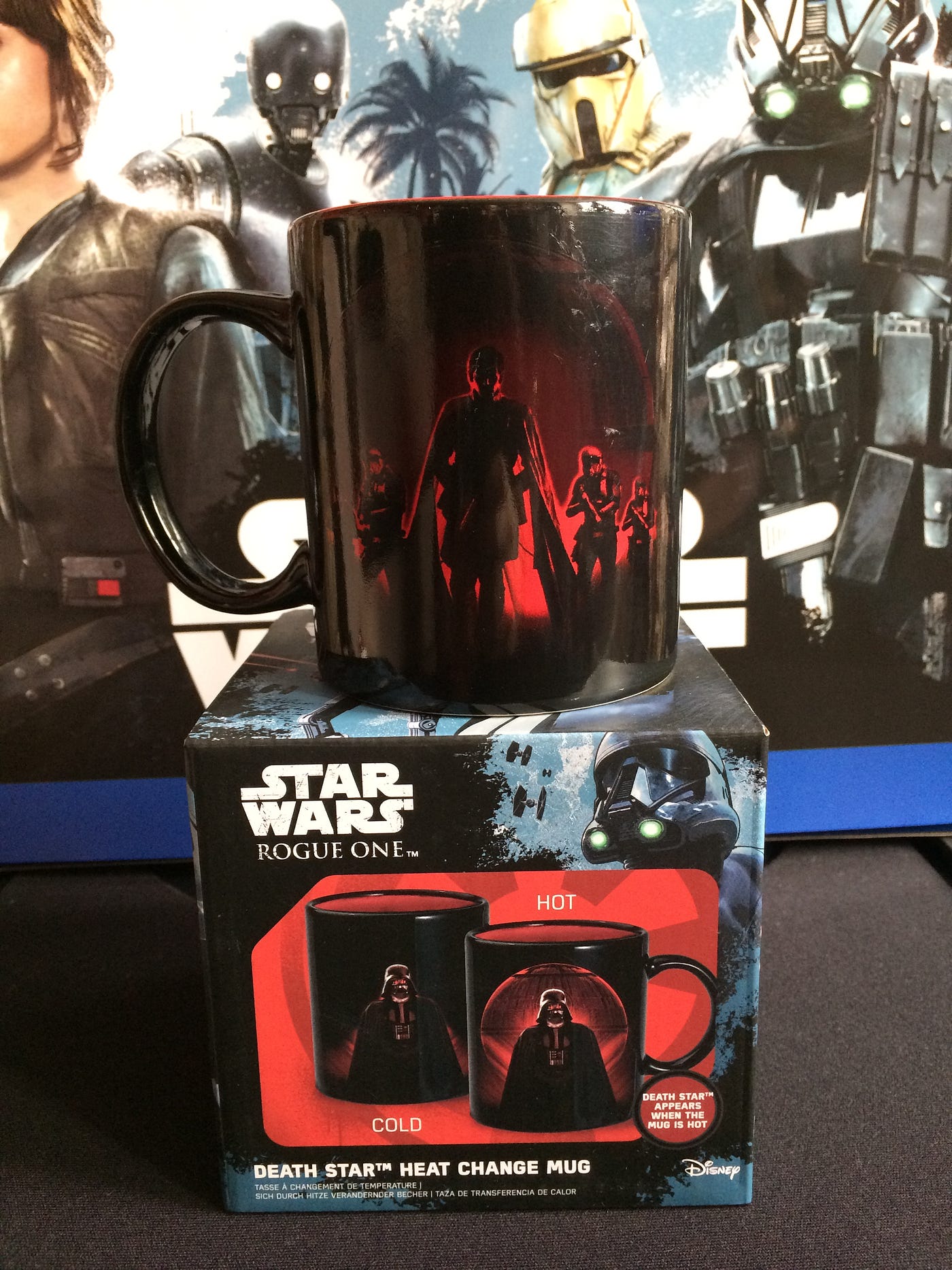 Silver Buffalo Star Wars Baby Yoda Ceramic Coffee Mug, 20-Ounces