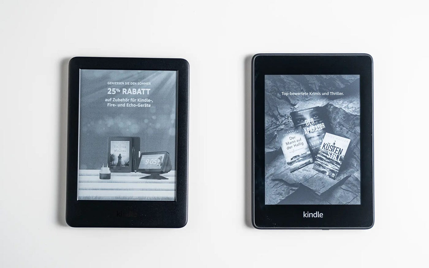 Kindle (2022) vs. Kindle Paperwhite | by Will Waldeck | Medium