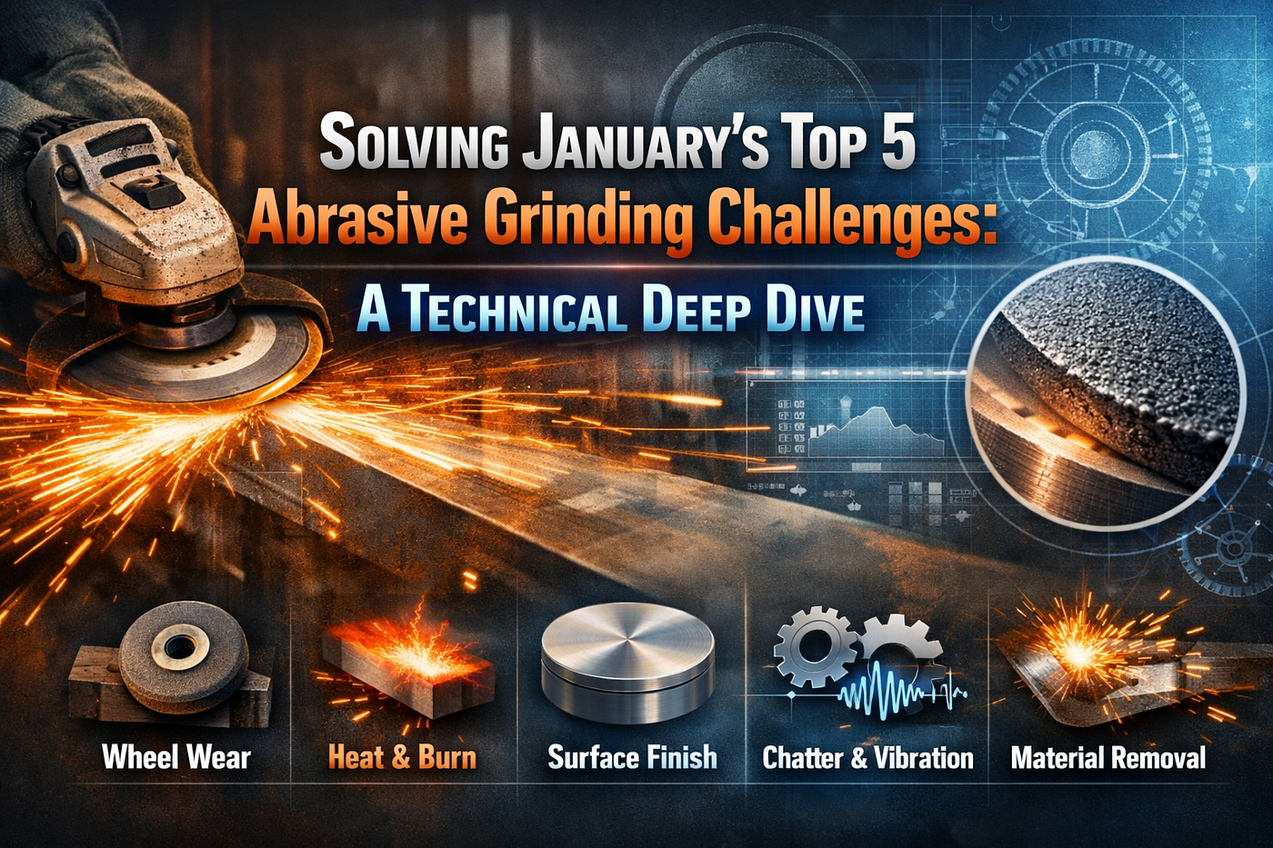 Solving January’s Top 5 Abrasive Grinding Challenges: A Technical Deep Dive