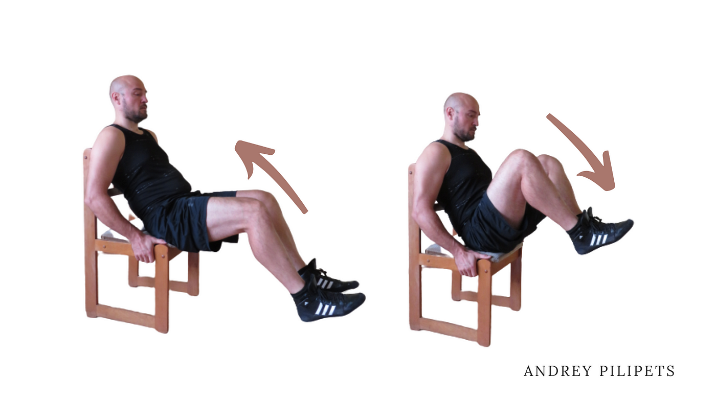 Be a chair person. 5 fat-burning exercises I want you to try with