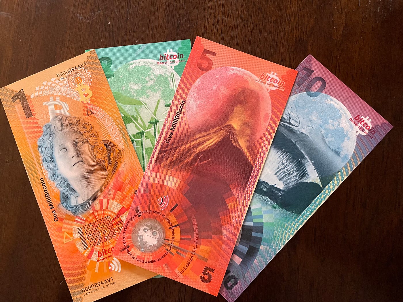 TBH: Offline Cash — Printed Bitcoin Notes Reviewed | by Boogs | Medium