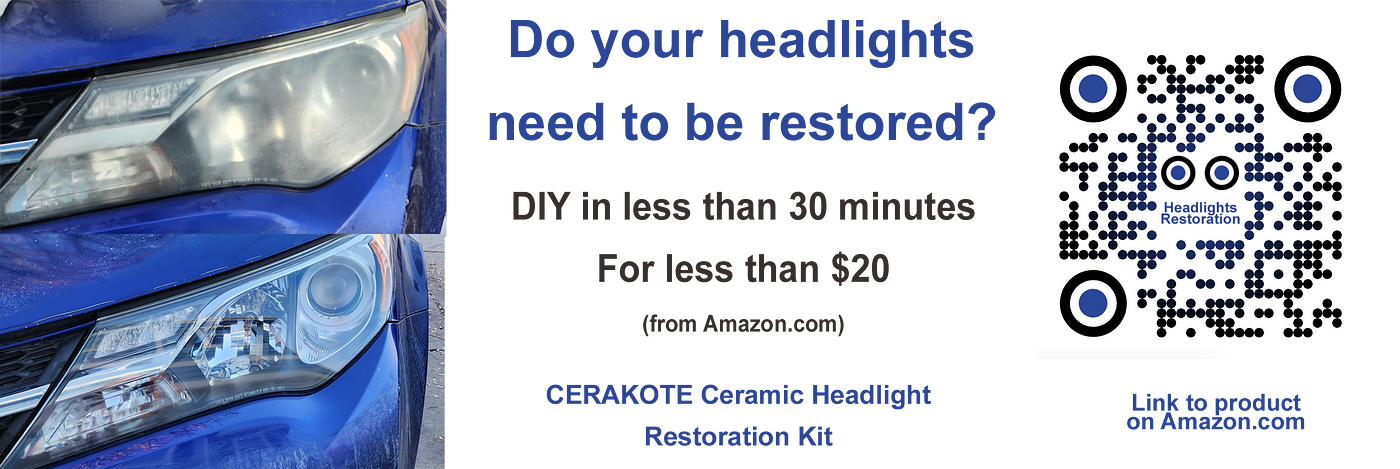 CERAKOTE CERAMIC HEADLIGHT RESTORATION KIT - Application Video 