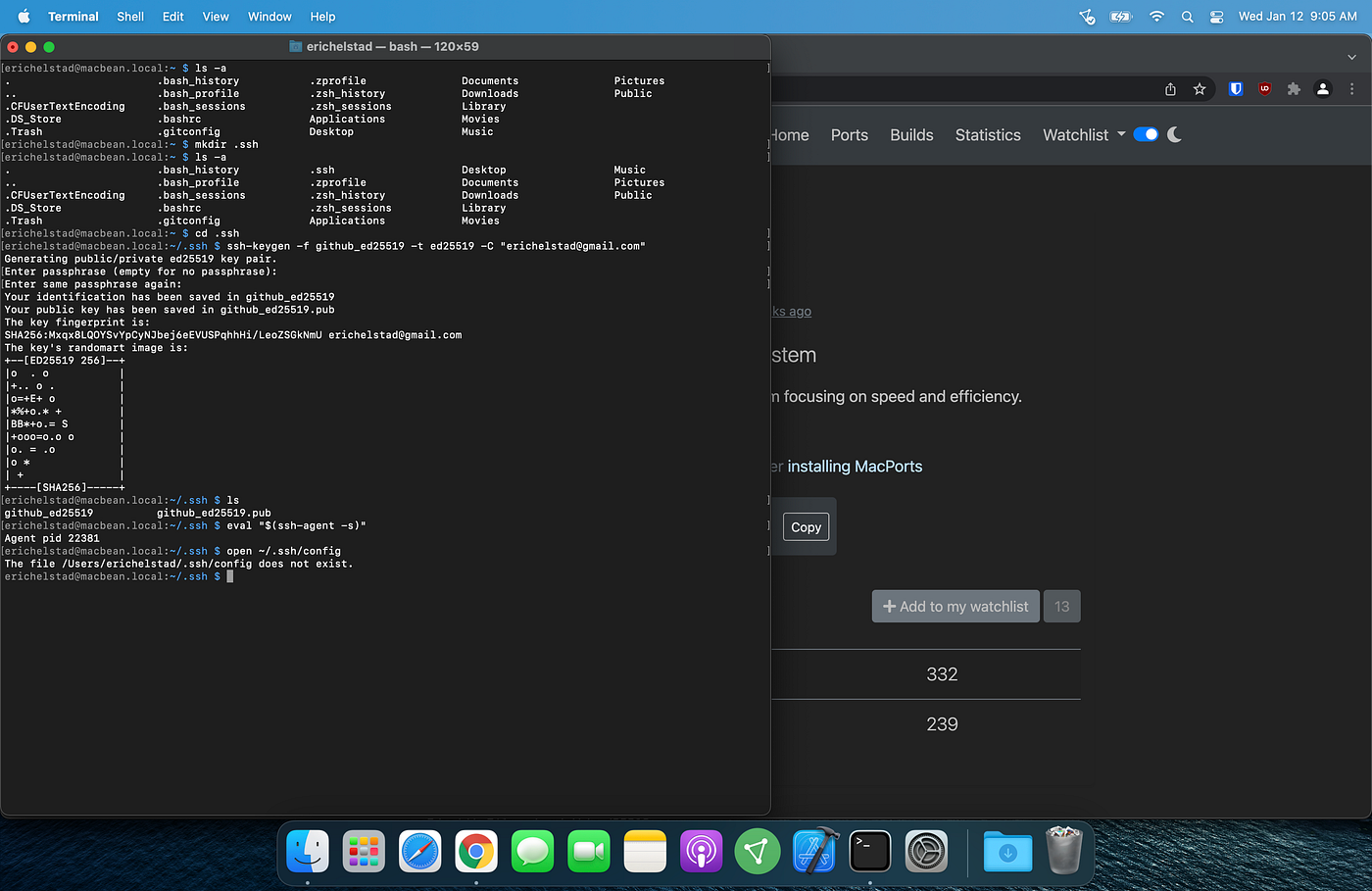 Checked if config file already exists