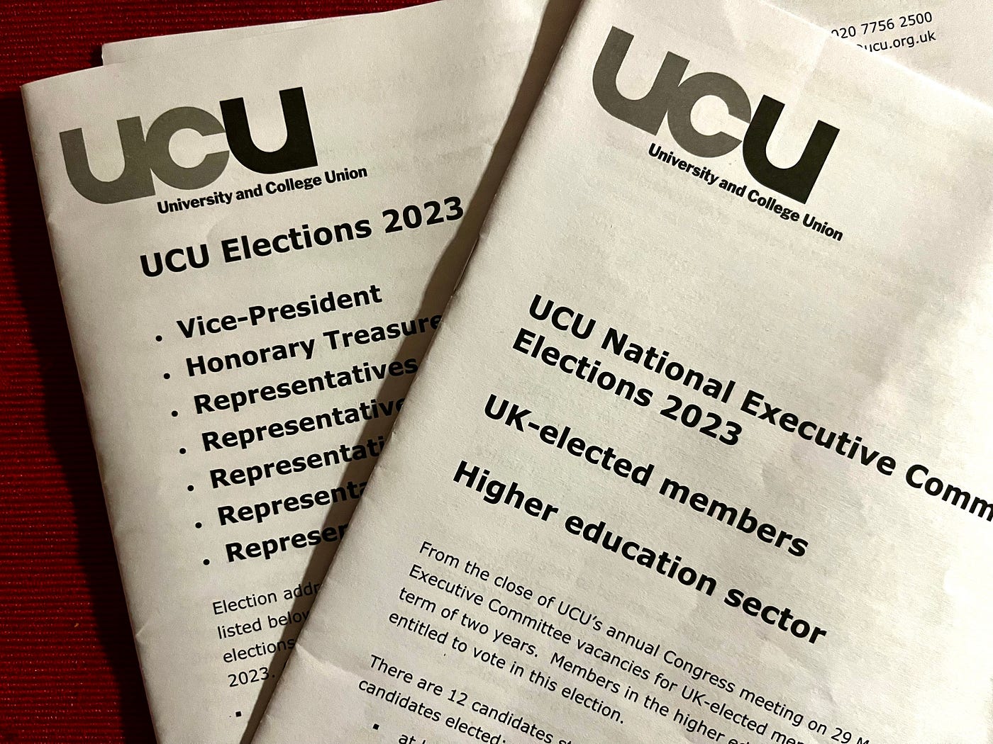 UCU Elections Candidate Survey: E-ballots and Voting Transparency
