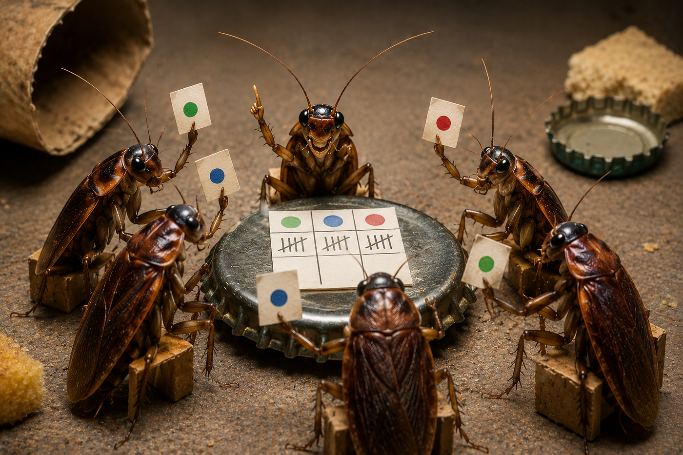 Did You Know…Cockroaches Secretly Use Democracy to Make Decisions?