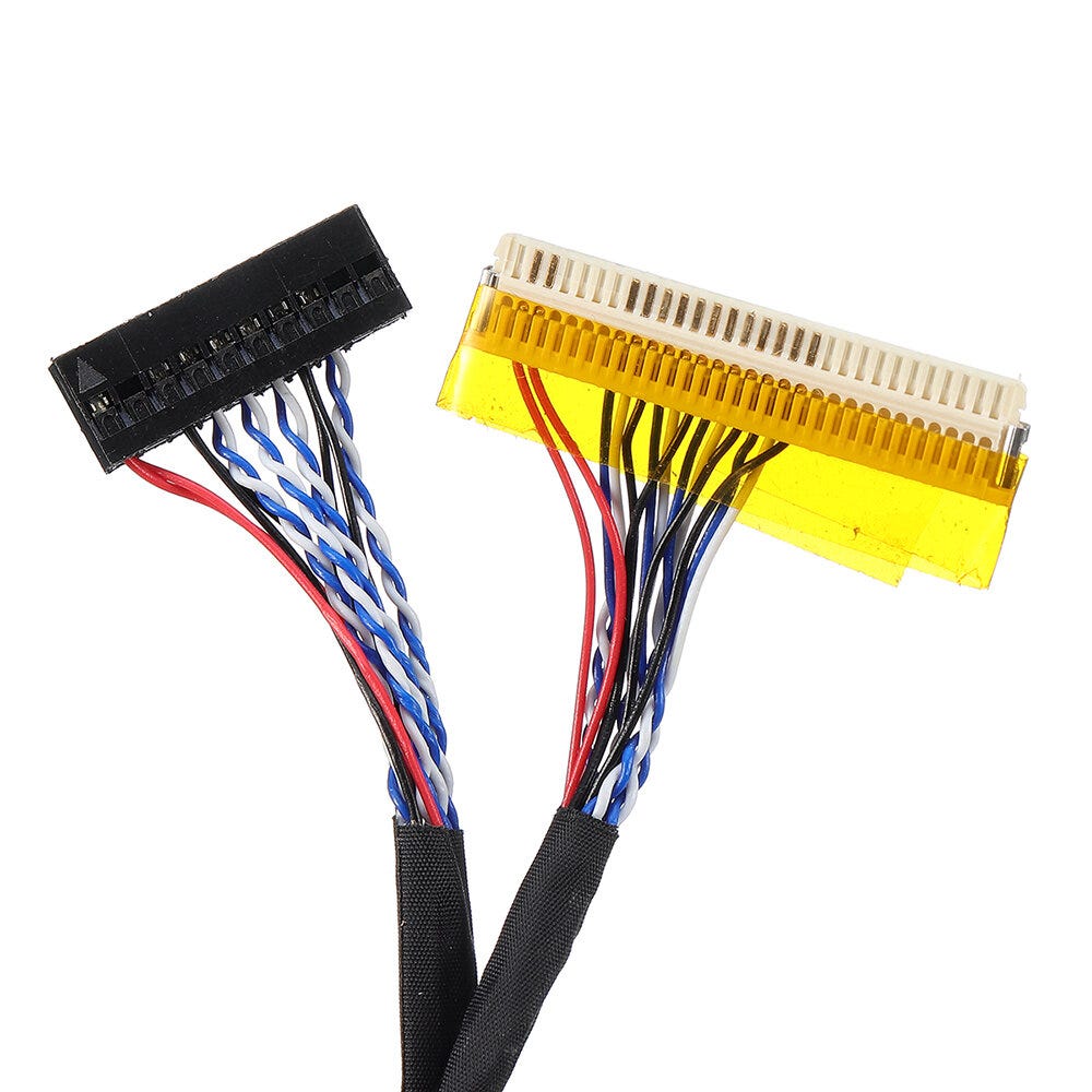 LVDS Cable 30 Pin, 1-Ch 8-Bit, For LG Type Panel (Left Supply) 