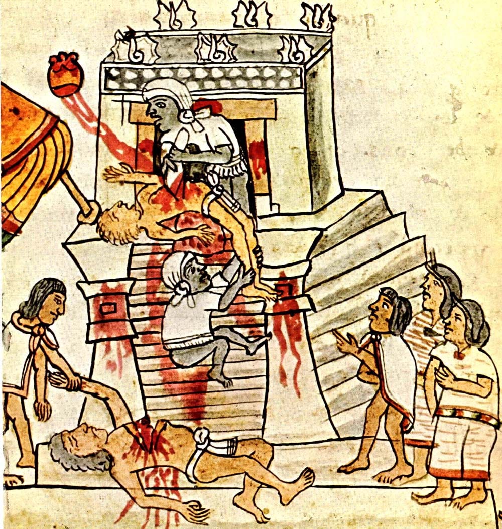 Feeding the Gods — The Horrific Aztec Practice of Human Sacrifice