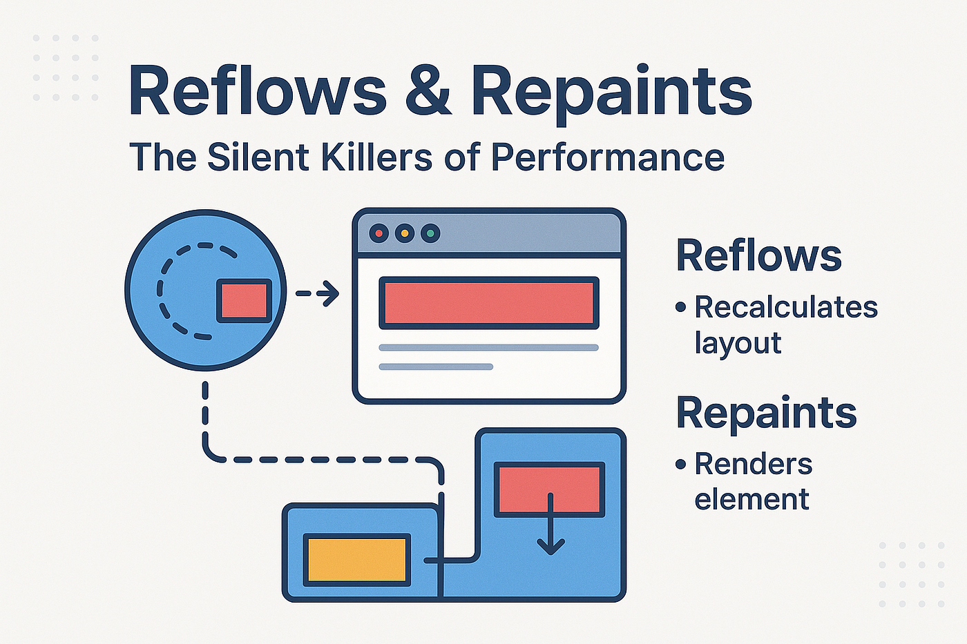 Reflows & Repaints — The Hidden Performance Killers in Your Frontend