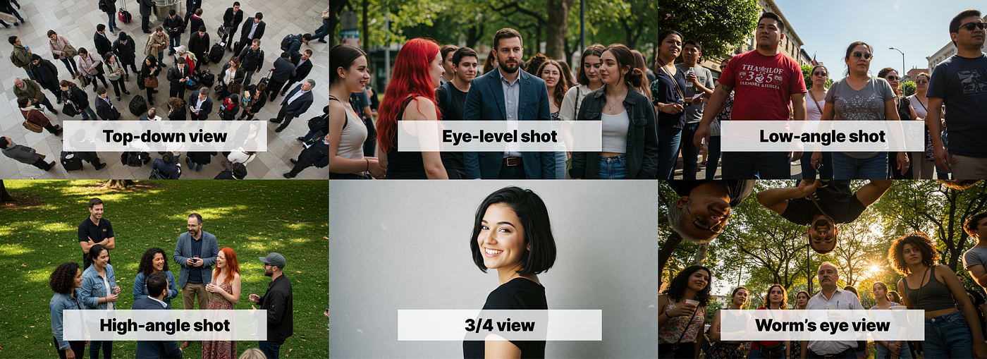 Camera Angle Examples