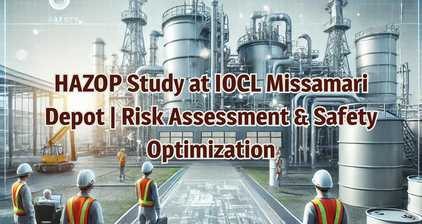 HAZOP Study at IOCL Missamari Depot | Risk Assessment & Safety Optimization