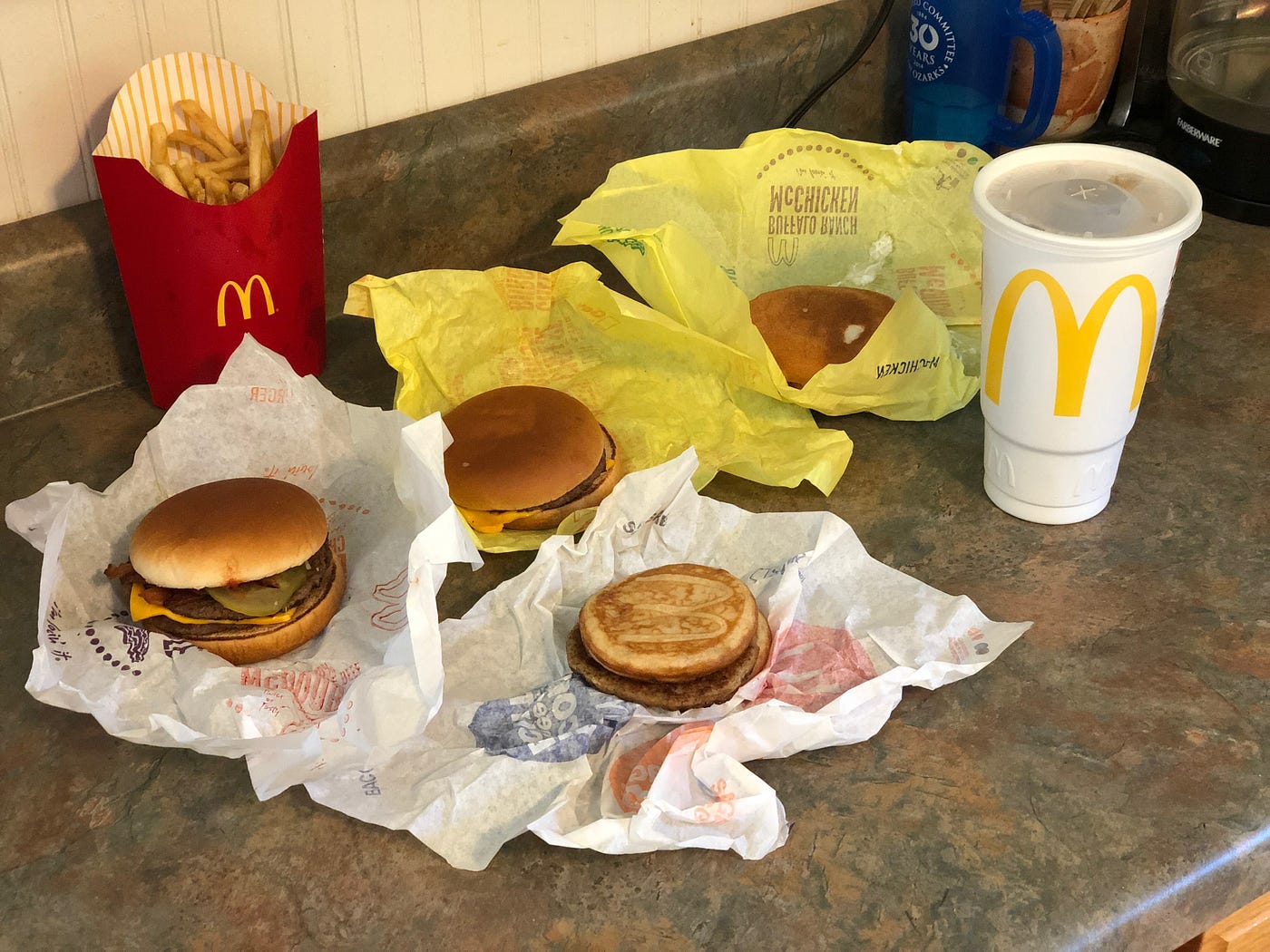 Bacon Mcdouble Calories