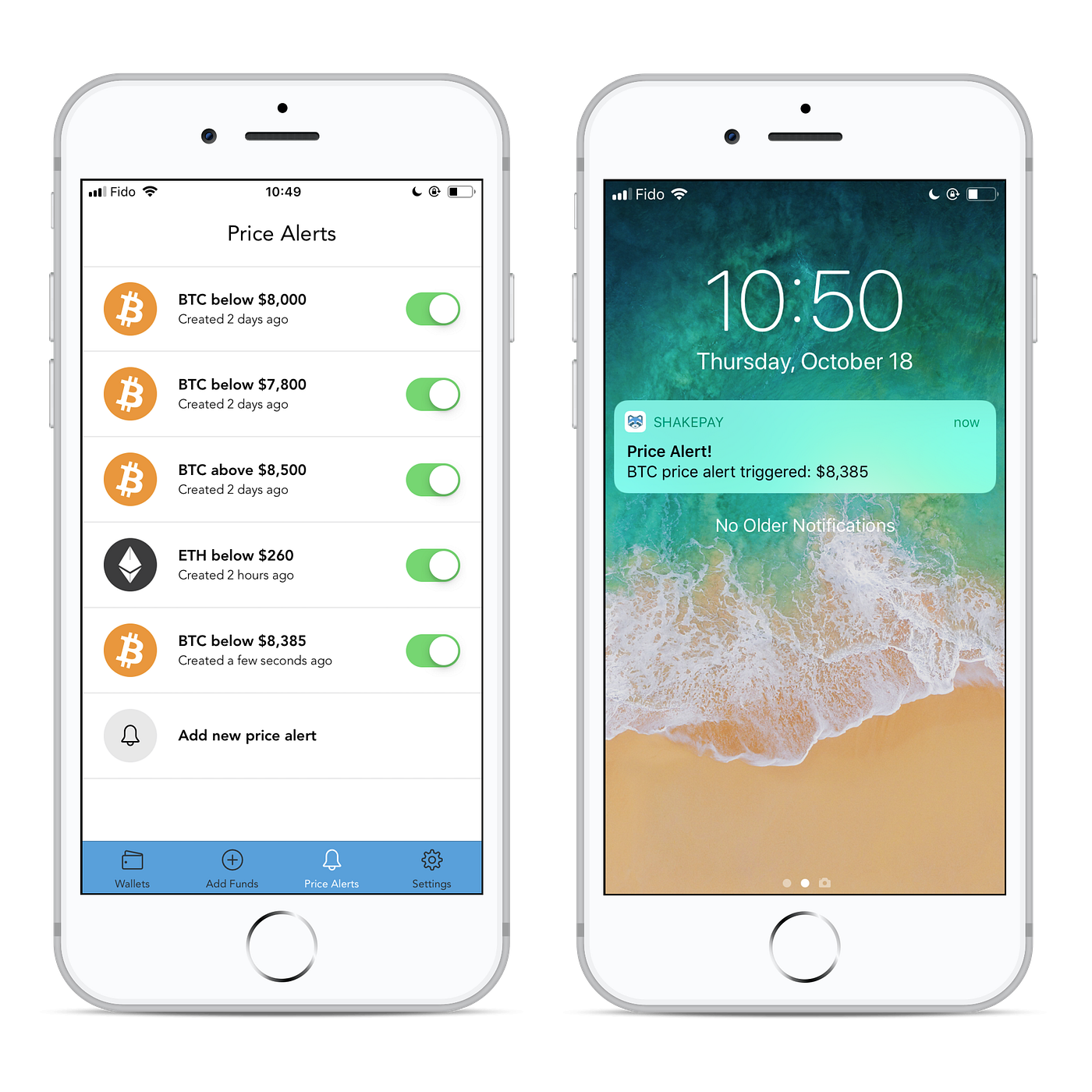 Price Alerts 🔔, Max Button — Product Update #13 | by Jean Amiouny |  Shakepay | Medium