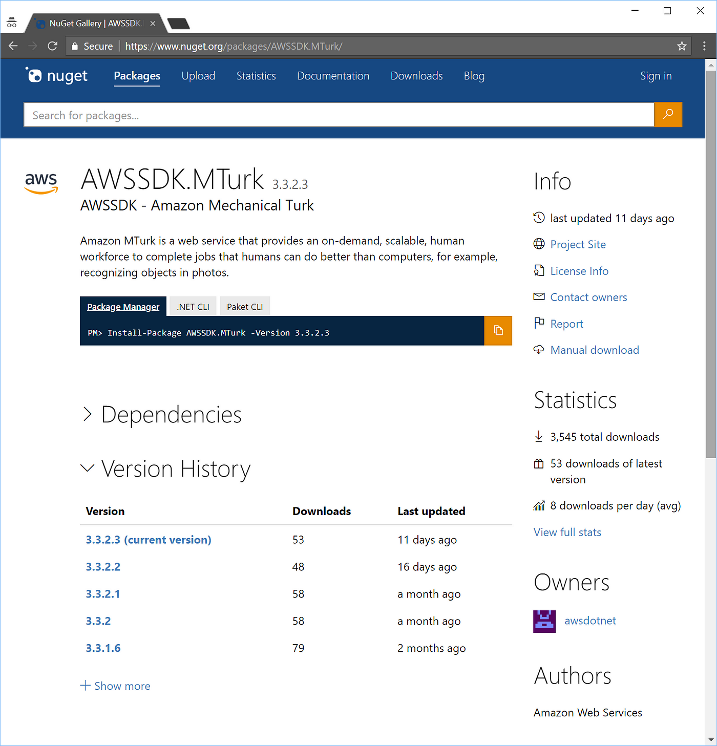 Tutorial: Using the MTurk API with the AWS SDK for C# with .NET | by Amazon  Mechanical Turk | Happenings at MTurk