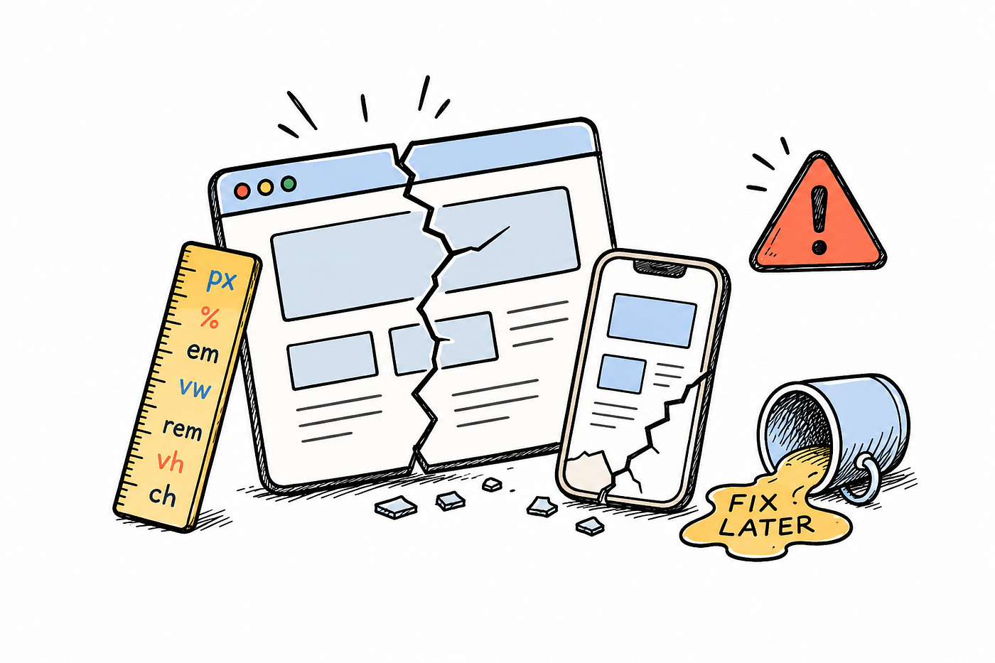 7 CSS Unit Mistakes That Break Responsive Interfaces