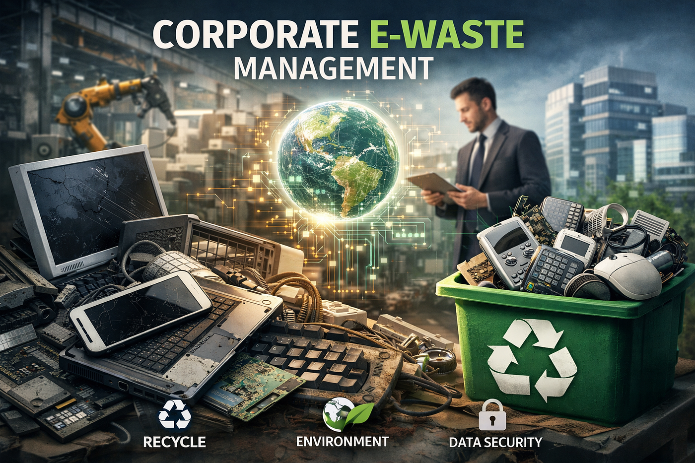 Corporate E-Waste Management: Common Mistakes to Avoid