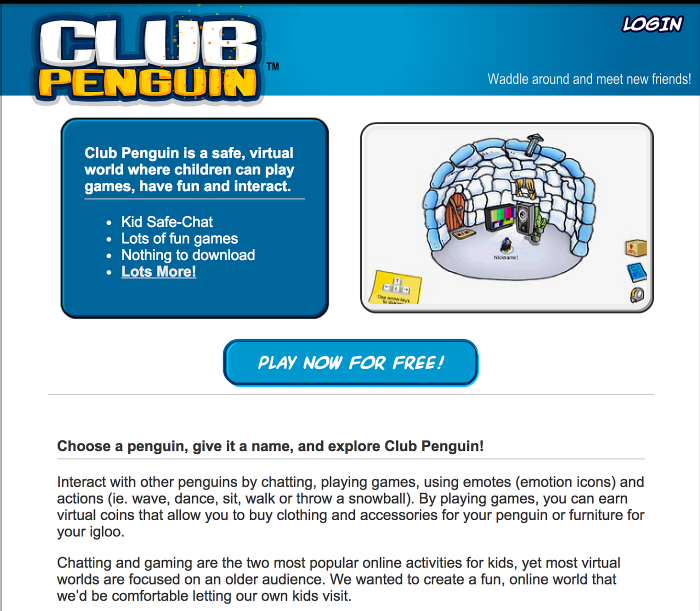 Real Gamers Play Club Penguin