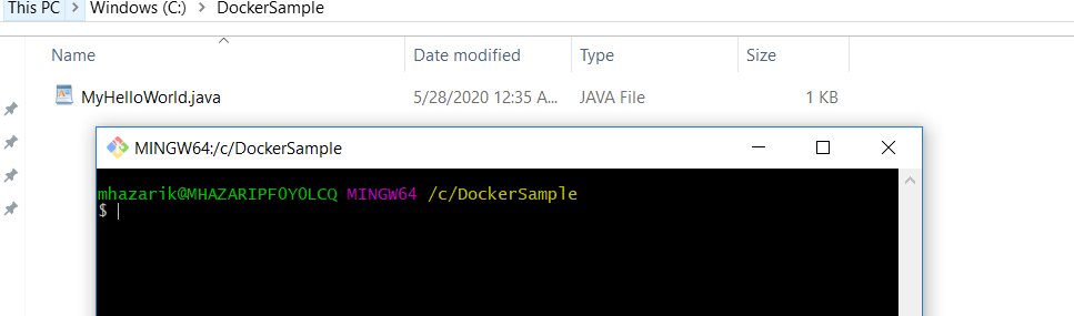 A step by step guide on how to create and build a docker image for