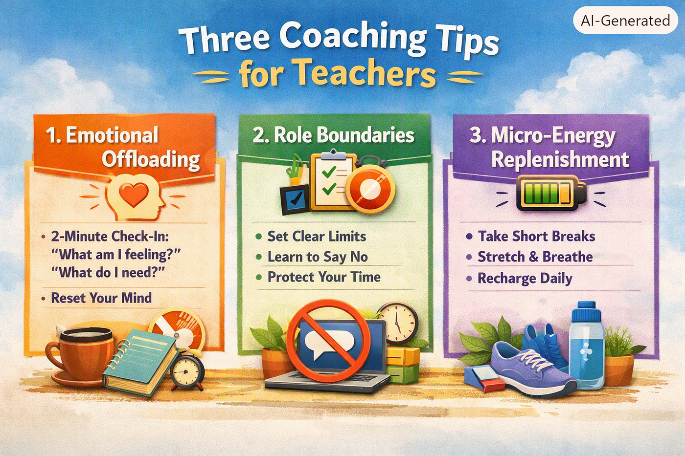 3 Coaching Tips to Reduce Burnout as a Teacher