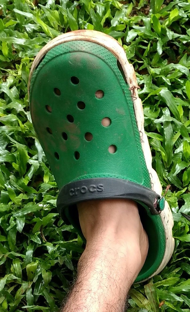 A Pair of Crocs Saved My Life…. and now, I can't live without them… | by  Burhanuddin Kapasi | Medium