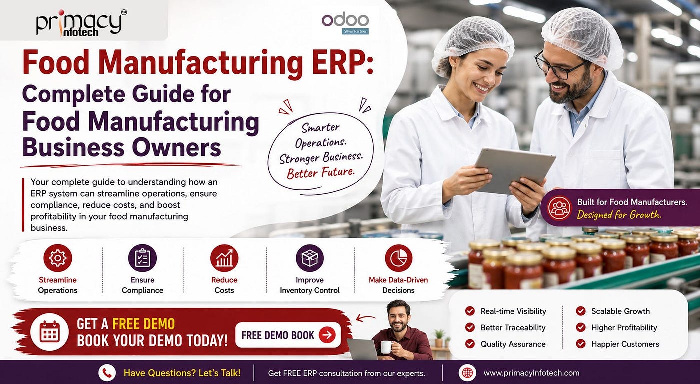How to Choose the Right ERP for Food Manufacturing Business .