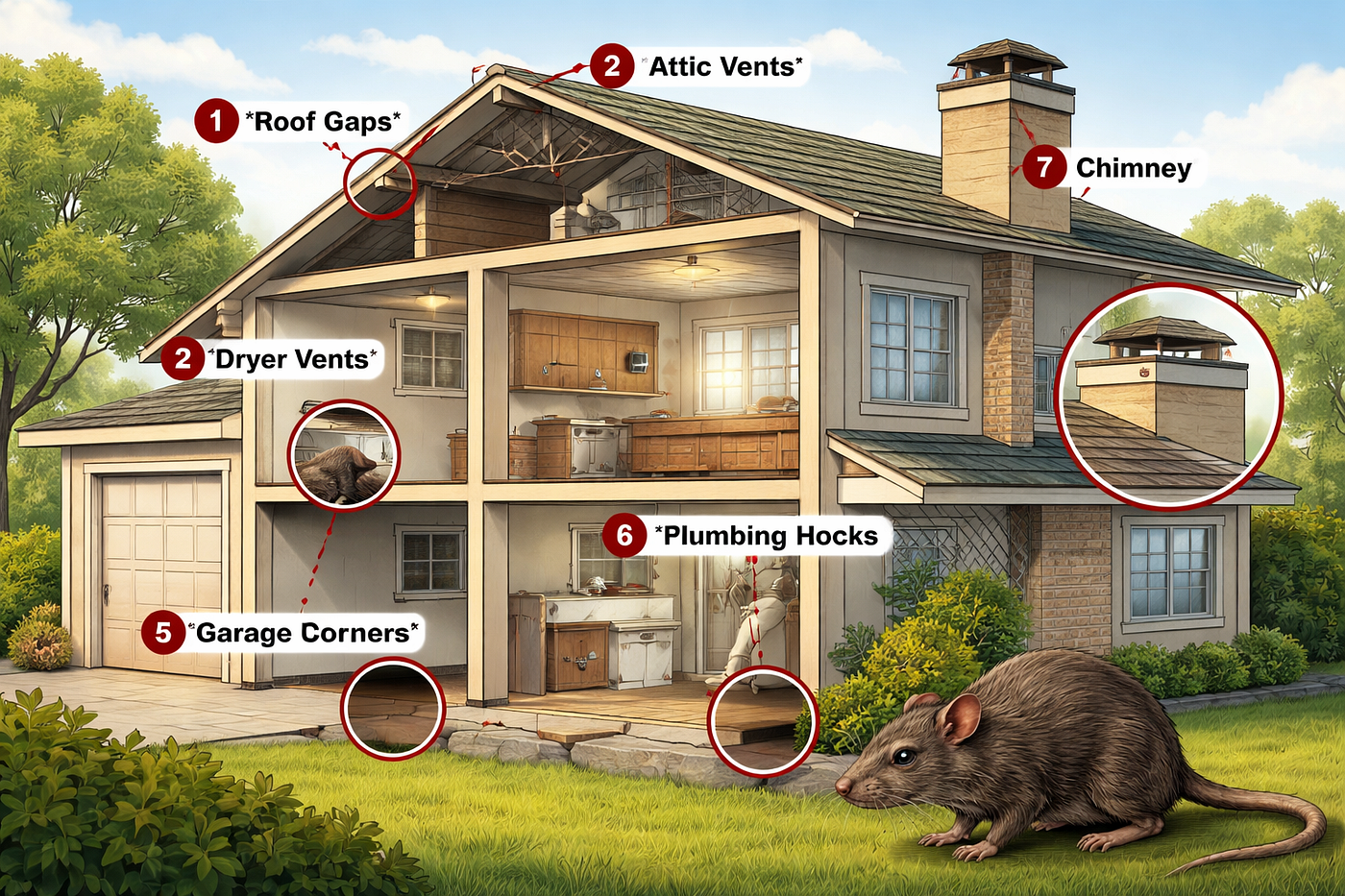 7 Hidden Entry Points Rats Use to Get Into Your Home (And How to Seal Them)