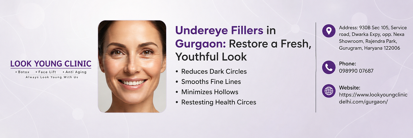 Undereye Fillers in Gurgaon: Restore a Fresh, Youthful Look
