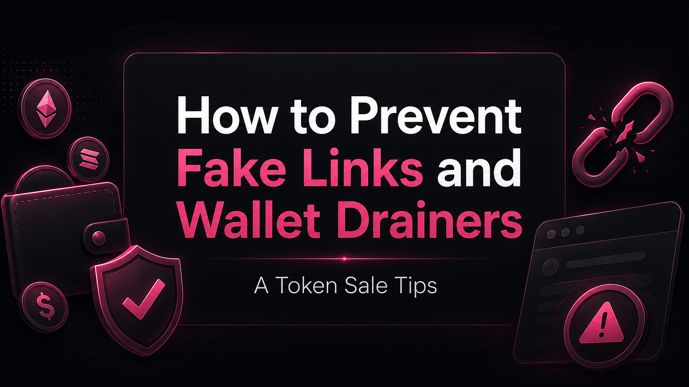 Token Sale Claim Safety: How to Prevent Fake Links and Wallet Drainers