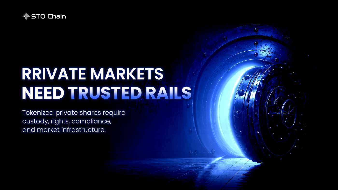 PRIVATE MARKETS NEED TRUSTED RAILS