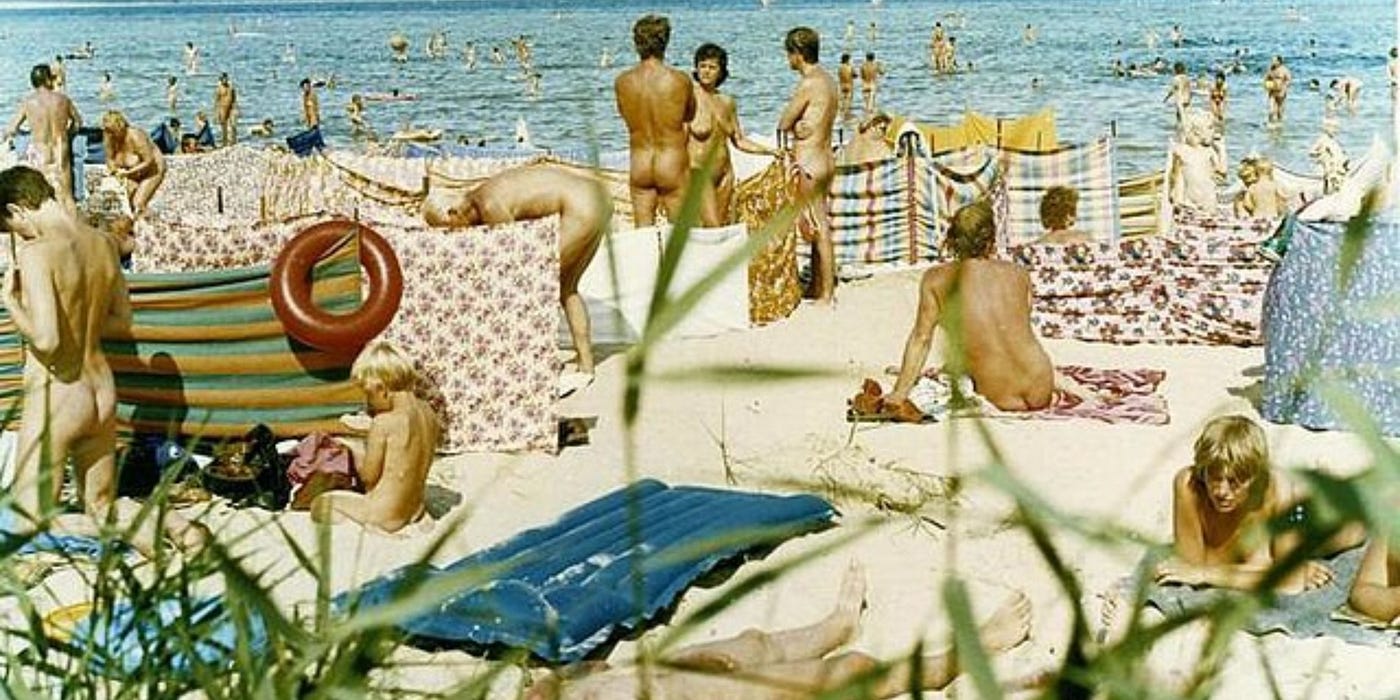German nude beach
