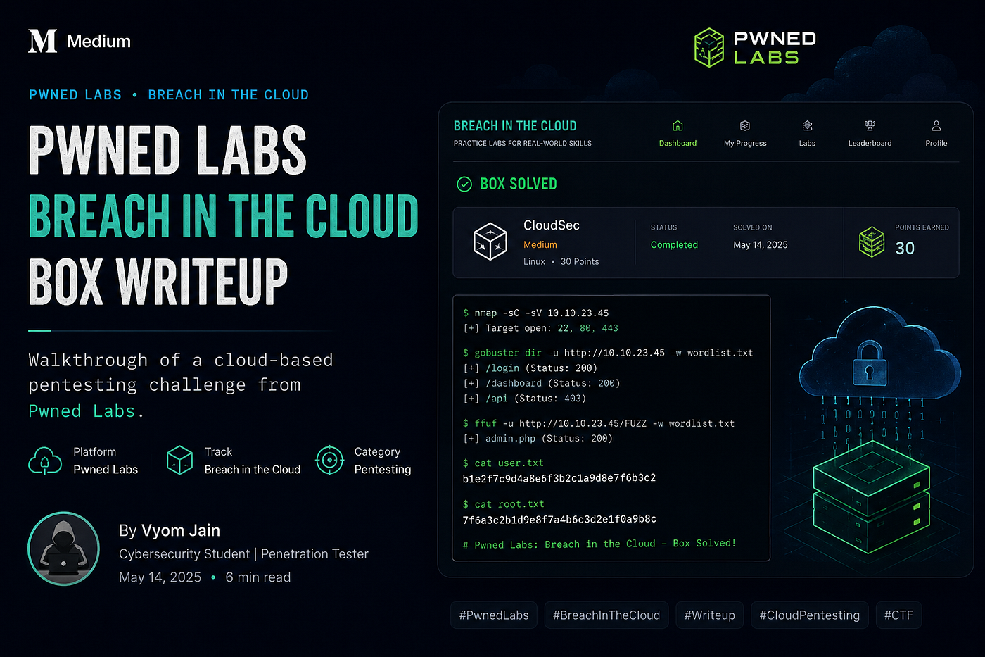 AWS Pentesting | Walkthrough Breach in Cloud — @PWNED Labs