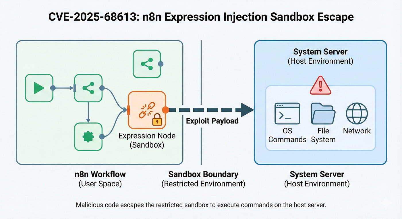 n8n RCE 101: Analyzing CVE-2025–68613 | by Lior Ben Moha | Jan, 2026 |  Medium