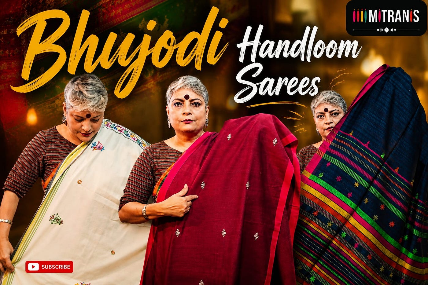 The Timeless Beauty of Bhujodi Handloom Sarees